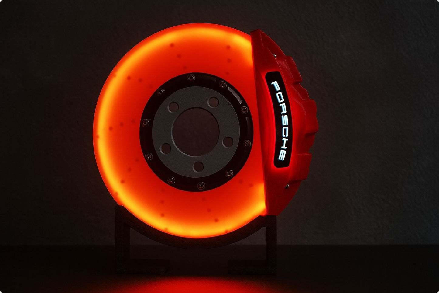 BrakesFire Serisi – Işıklı Fren Diski LED Masa Lambası