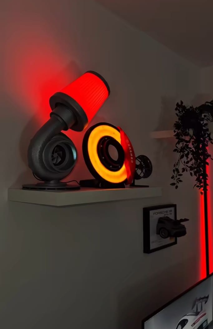 BrakesFire Turbo Serisi – Turbocharger LED Masa Lambası