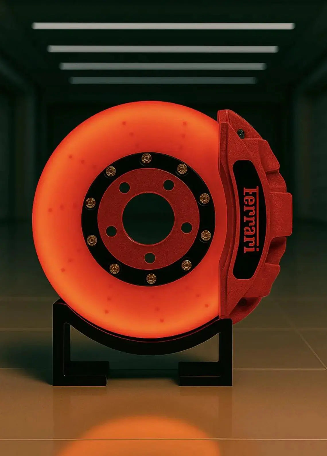 BrakesFire Serisi – Işıklı Fren Diski LED Masa Lambası Drive To Millions