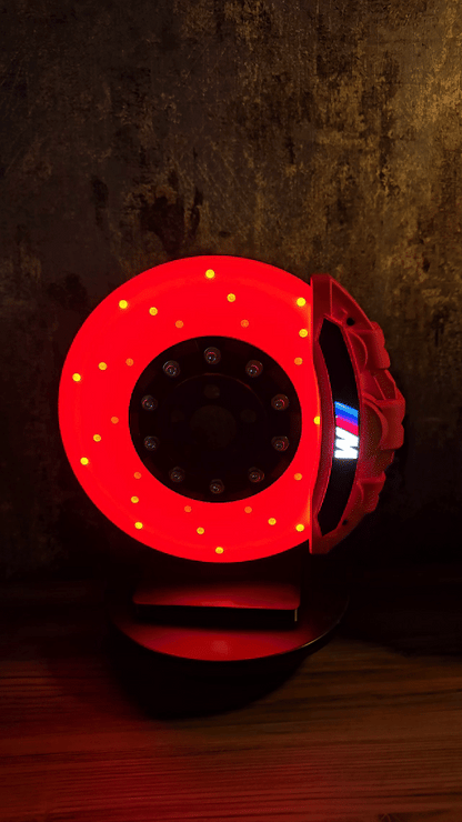 BrakesFire Serisi – Işıklı Fren Diski LED Masa Lambası Drive To Millions