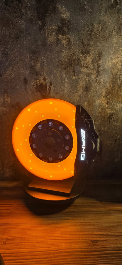 BrakesFire Serisi – Işıklı Fren Diski LED Masa Lambası Drive To Millions