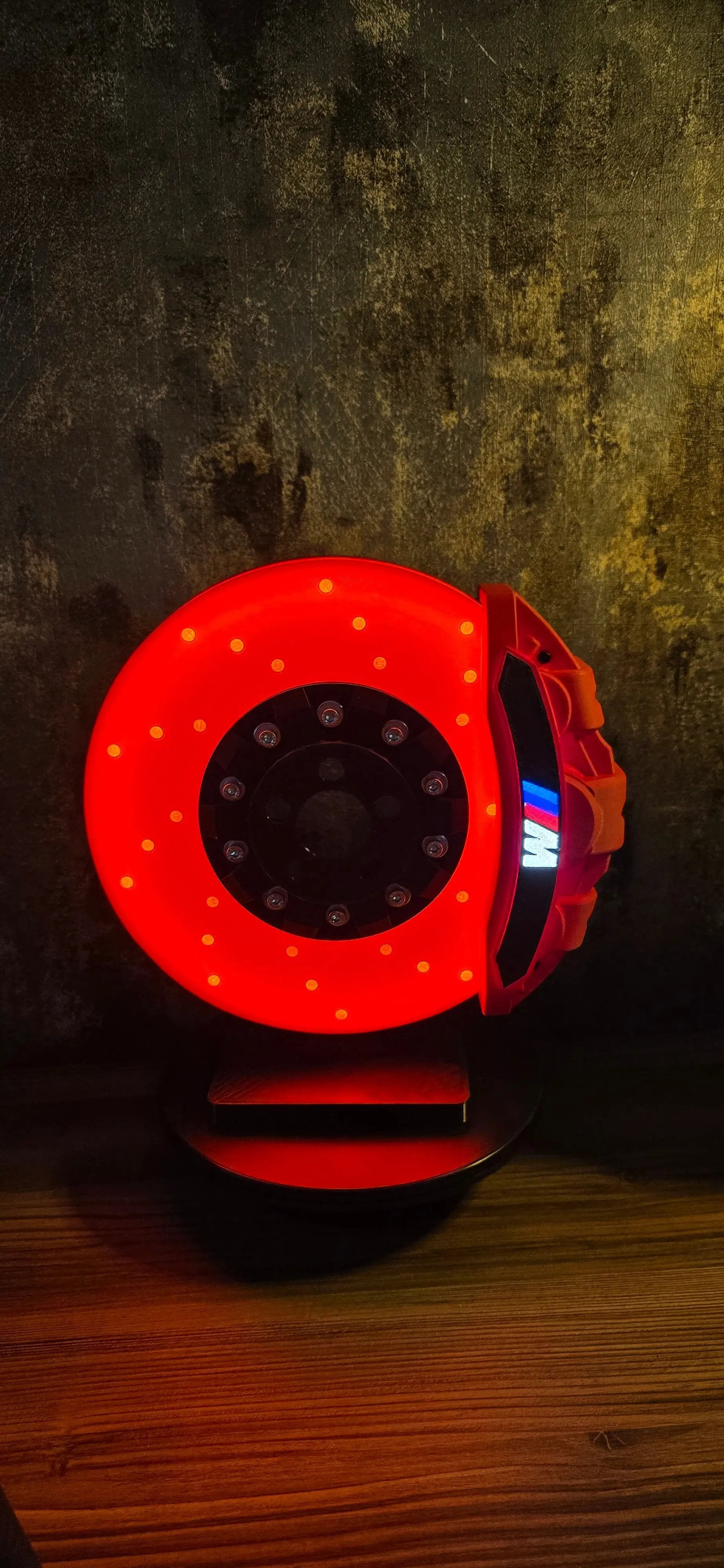 BrakesFire Serisi – Işıklı Fren Diski LED Masa Lambası Drive To Millions