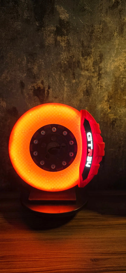 BrakesFire Serisi – Işıklı Fren Diski LED Masa Lambası Drive To Millions