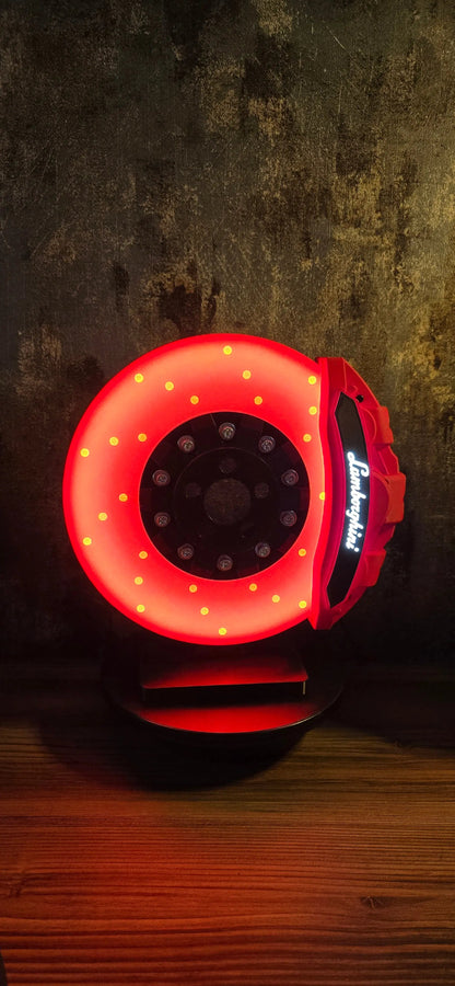 BrakesFire Serisi – Işıklı Fren Diski LED Masa Lambası Drive To Millions