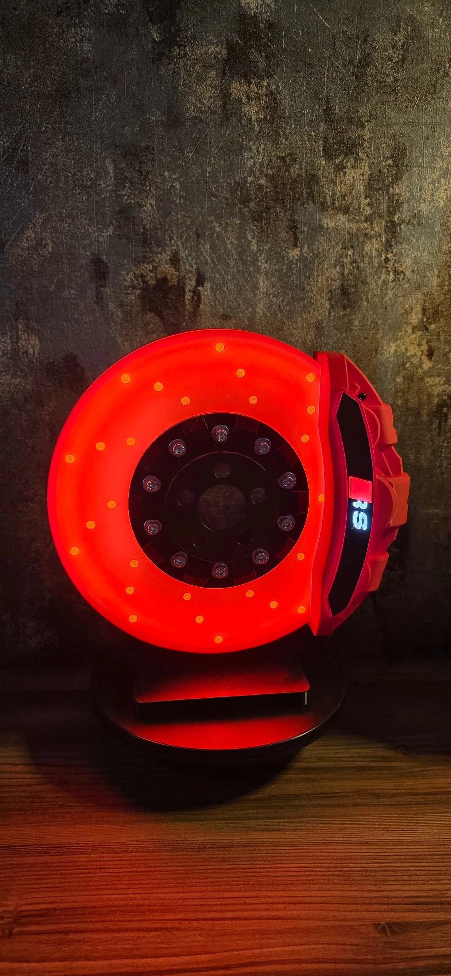 BrakesFire Serisi – Işıklı Fren Diski LED Masa Lambası Drive To Millions