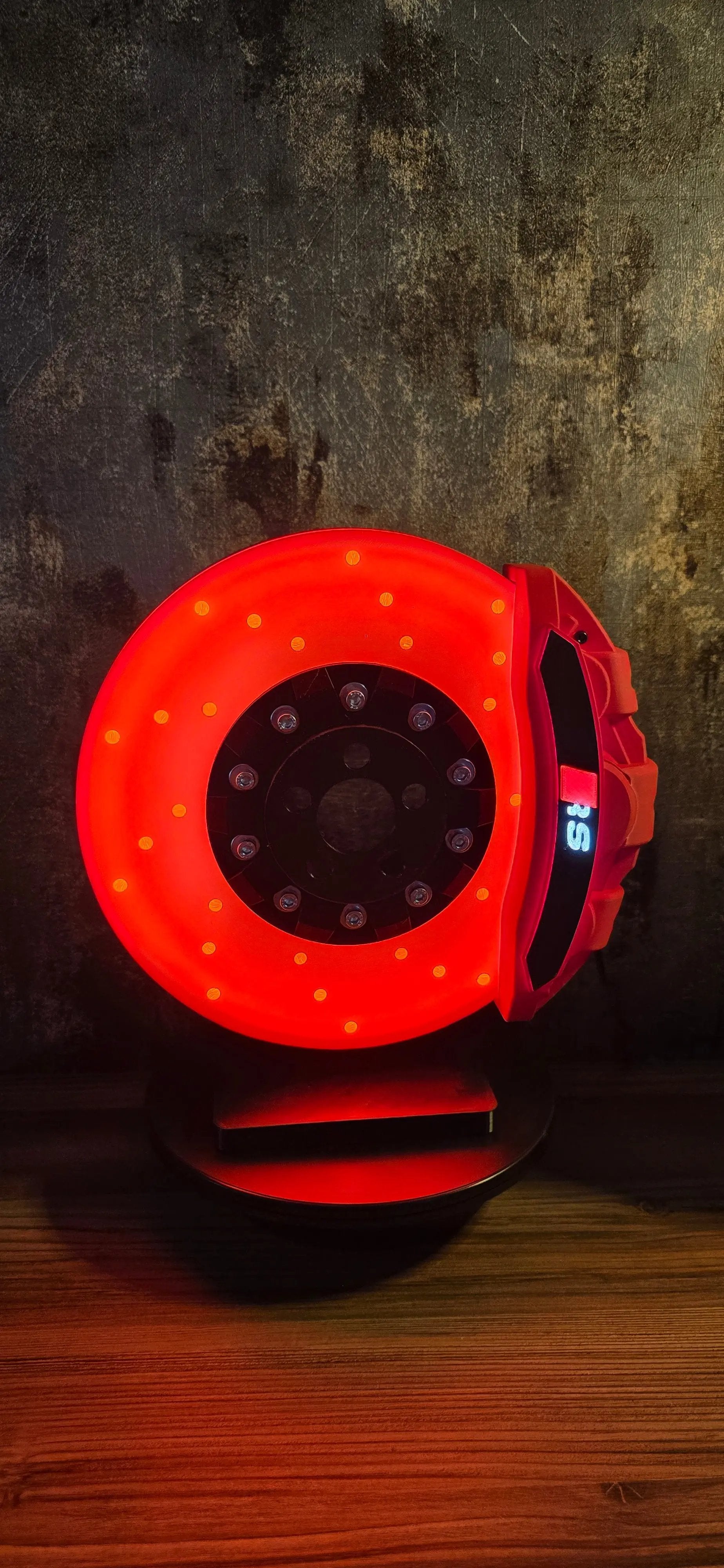BrakesFire Serisi – Işıklı Fren Diski LED Masa Lambası Drive To Millions