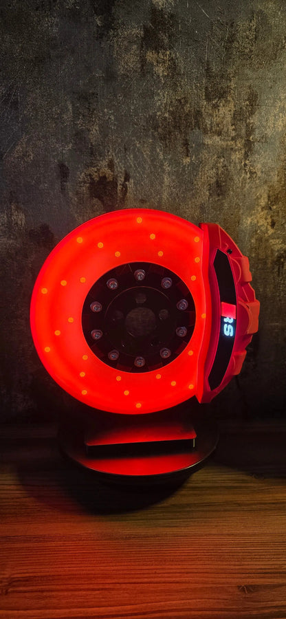 BrakesFire Serisi – Işıklı Fren Diski LED Masa Lambası Drive To Millions